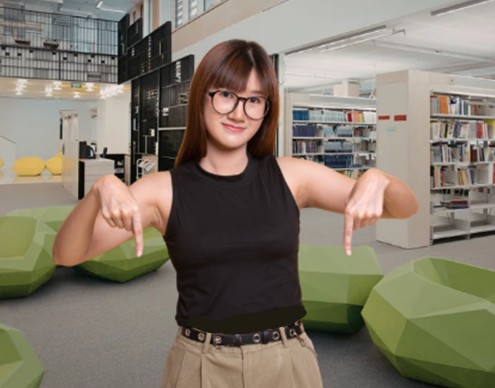Pointing Girl